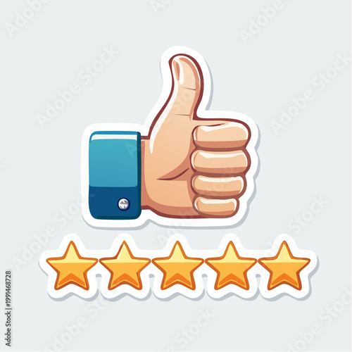 Thumbs Up and Star Rating