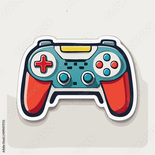 Video Game Controller Sticker