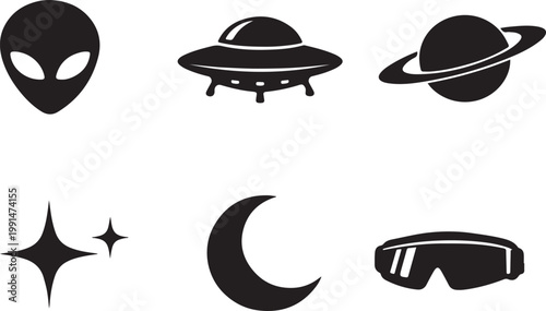 set of vector icons
