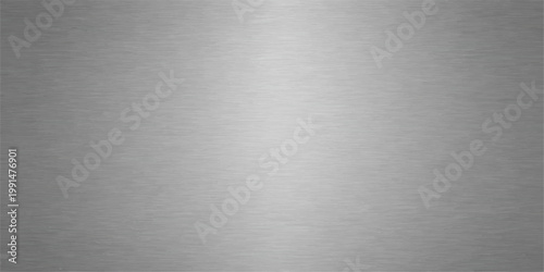 Brushed stainless steel metal texture with a shiny silver aluminum plate pattern and gray metallic industrial surface backdrop for a textured alloy material wallpaper
