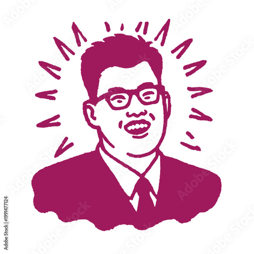 Vintage engraved illustration featuring a humorous quote perfect for a retro t-shirt design that fans will adore