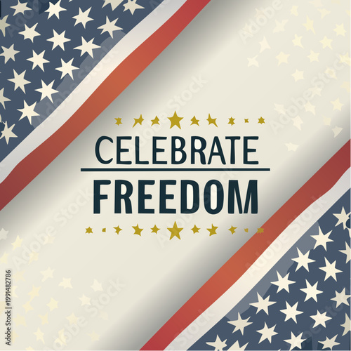 American flag, patriotic background, celebrate freedom, USA independence day, star spangled banner