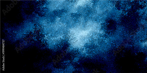 Vector Abstract blue smoky cloud texture resembling depth and motion. It evokes a sense of mystery and cosmic awe, as if peering into the depths of a nebula.