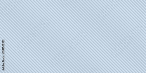 abstract 3D volume striped plastic pipe pattern smooth powder blue pastel background