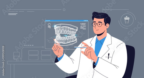 High-Tech Dental Diagnostics Using 3D Teeth Visualization Software