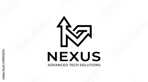 Free Download Minimalist vector logo design for tech company with clean geometric shapes - GFXLoad
