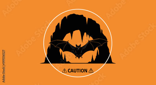 Caution Hazard Warning Sign Icon Symbol.