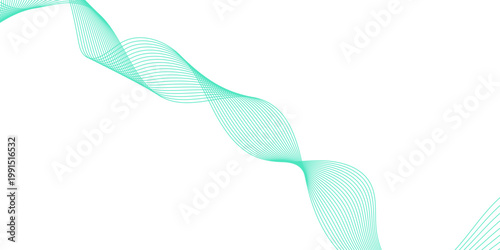 Toothbrush with toothpaste isolated on white background with smooth colorful wave and abstract vector design