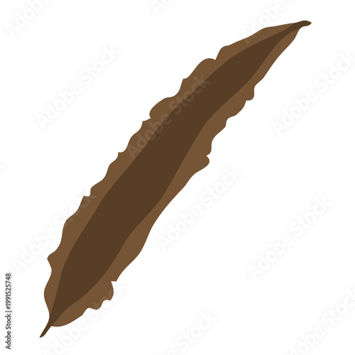 昆布　海藻のアイコンイラスト