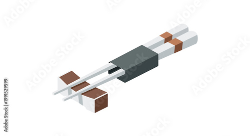Electronic resistor component closeup view.