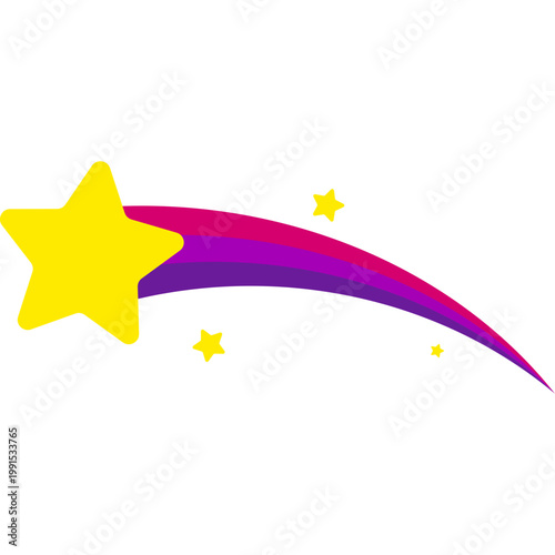 Retro Shooting Star Decoration
