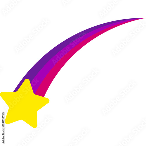 Retro Shooting Star Decoration