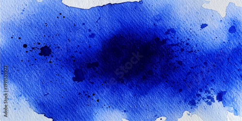 Blue textured paint on an old rough wall with a grunge vintage look