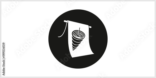 Traditional Shawarma Meat Skewer Icon