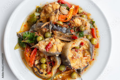 Asia, Asian Food, Basil, Catfish, Ceramics