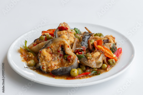 Asia, Asian Food, Basil, Catfish, Ceramics