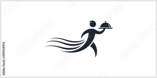 Fotografia Fast Food Delivery Icon