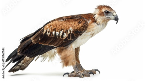 Majestic Bald Eagle Isolated Photo.