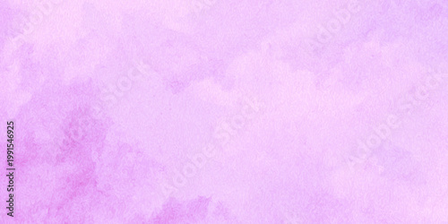 Soft pink watercolor texture background with abstract purple hues and subtle gradient effect for design and artistic use
