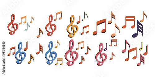Retro Musical Note