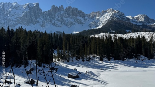 Dolomiti del Trentino-Alto Adige innevate 