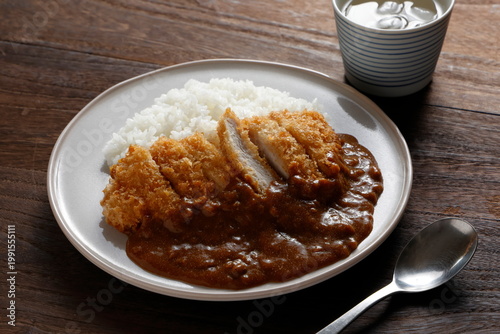 お家でカツカレー