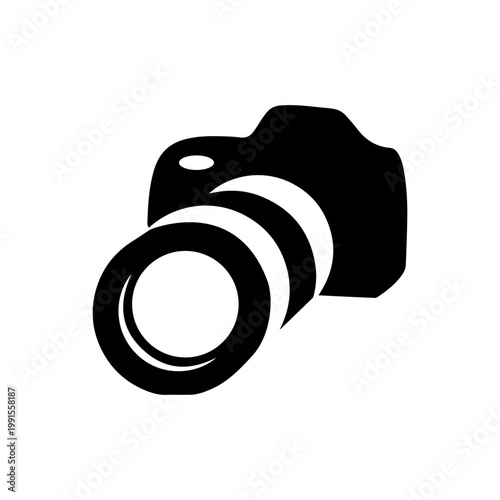 Black Camera Icon.