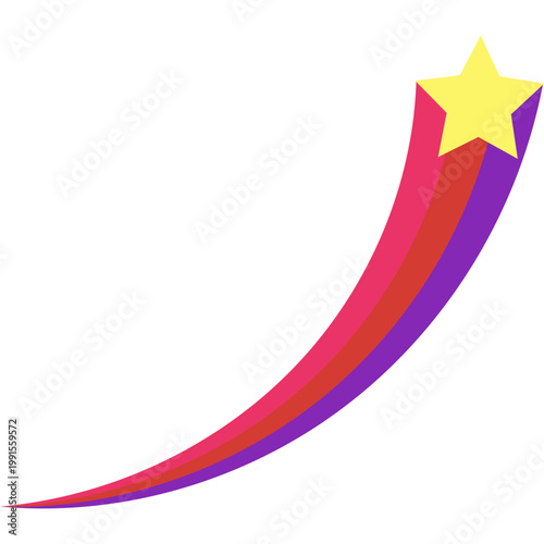 Retro Shooting Star Decoration