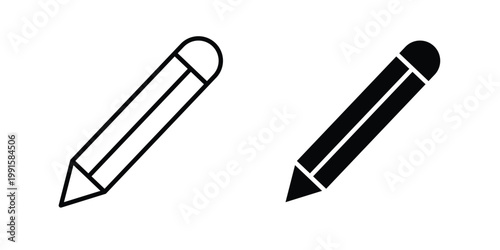 Edit pencil icon vector design Illustration pack for apps.