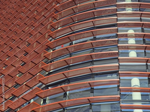 Valokuva An interesting building closeup