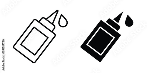 Glue icon vector design Illustration pack for apps.