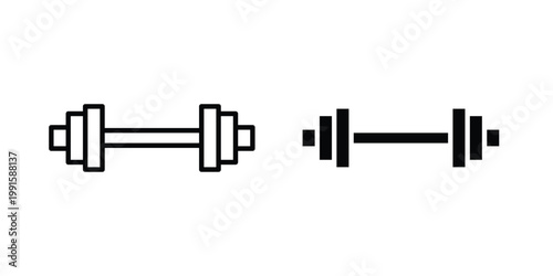 Gym icon vector design Illustration pack for apps.