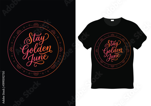 June Dreamer Circle Aesthetic Shirt