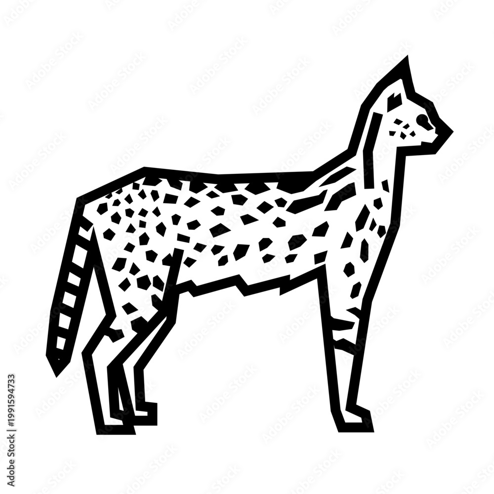 Fototapeta premium Africa Serval