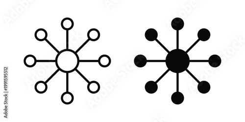Network icon vector design Illustration pack for apps.