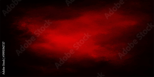 Enigmatic abstract art showcases a captivating display of red, a symbol of intensity, in a mysterious ambiance, evoking a sense of drama.