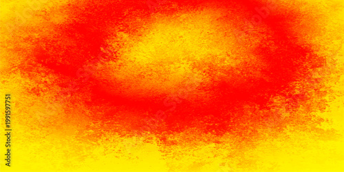 Abstract vibrant illustration showing an artistic blending of fiery reds and glowing yellows, reminiscent of a celestial event.