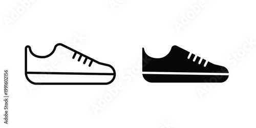 Shoes icon vector design Illustration pack for apps.