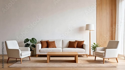 Modern living room interior