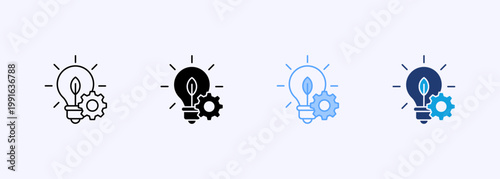 Energi Icon Set Multistyle Various Collection Element For Design