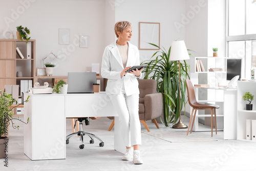 Beautiful mature businesswo...