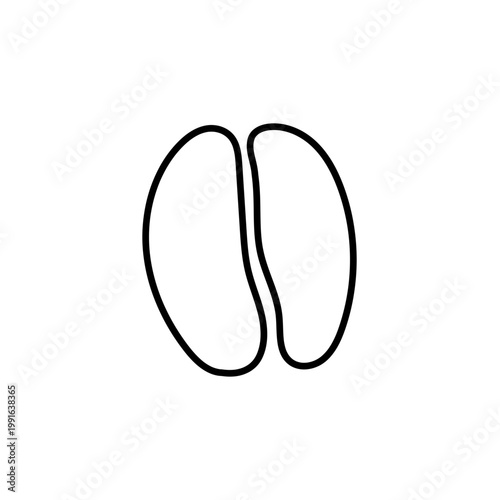  コーヒ豆１粒アイコン