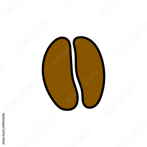  コーヒ豆１粒アイコン