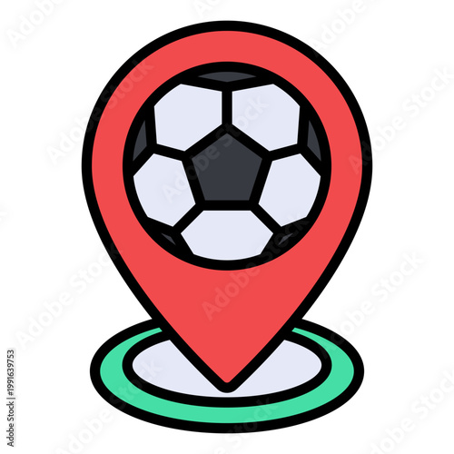 Soccer Location Icon