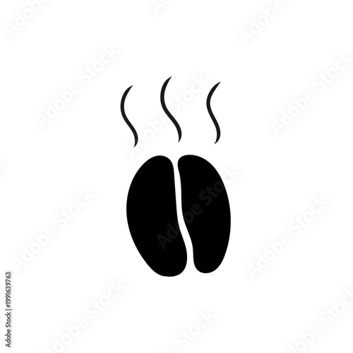  コーヒー豆の焙煎アイコン