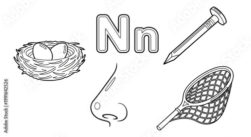 hand drawn vector illustration 