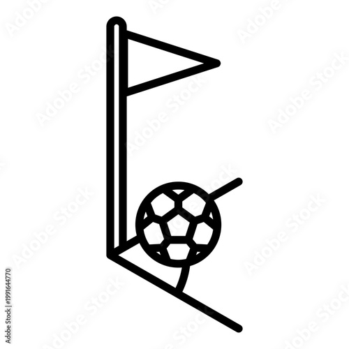 Corner Kick Icon
