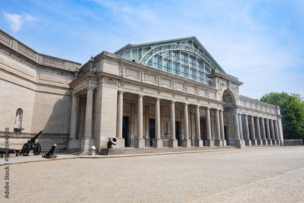 Fototapeta premium Armed Forces Royal and Military History Museum in Brussels, Belgium