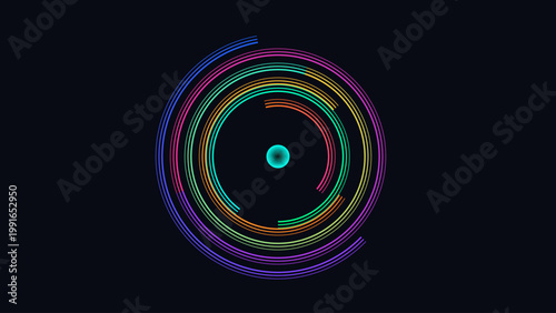 Vector illustration of a DeFi liquidity pool for decentralized finance and cryptocurrency trading concepts