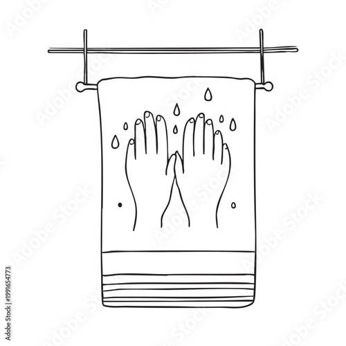 Adobe Illustrator ArtNatural eco‑friendly cleaning brush sponge and fiber ball sustainable backgroundwork